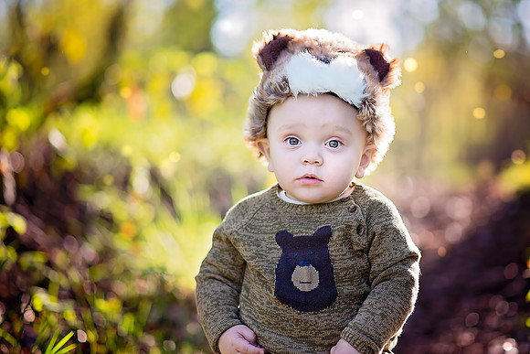 Sara Ashley SASHLEYSTUDIO One Year Baby Boy Bearcub Jameson